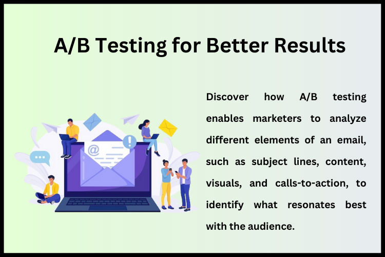 A B Testing for email marketing