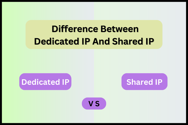 diffrence between Dedicated IP and shared IP in email marketing