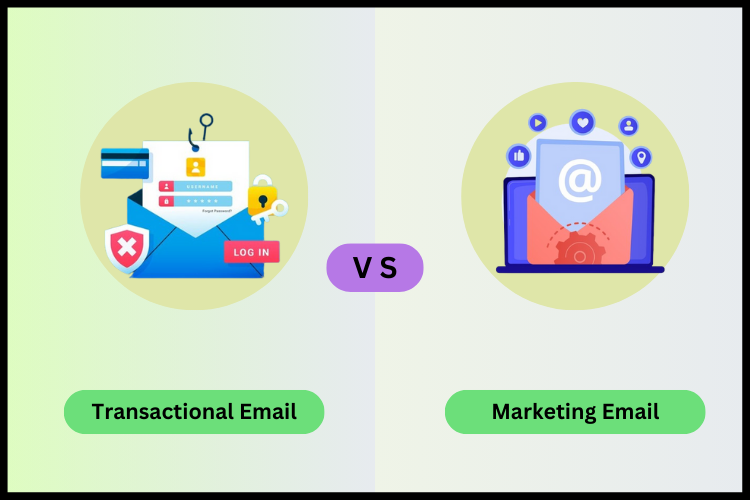 Diffrence Between the Transactional Emails and Marketing Emails