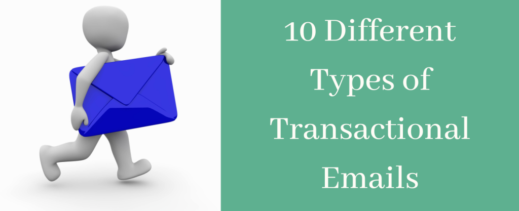 different types of transactional emails