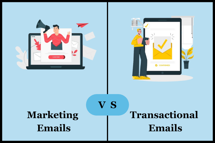 Diffrence Between Marketing emails & transactional emails
